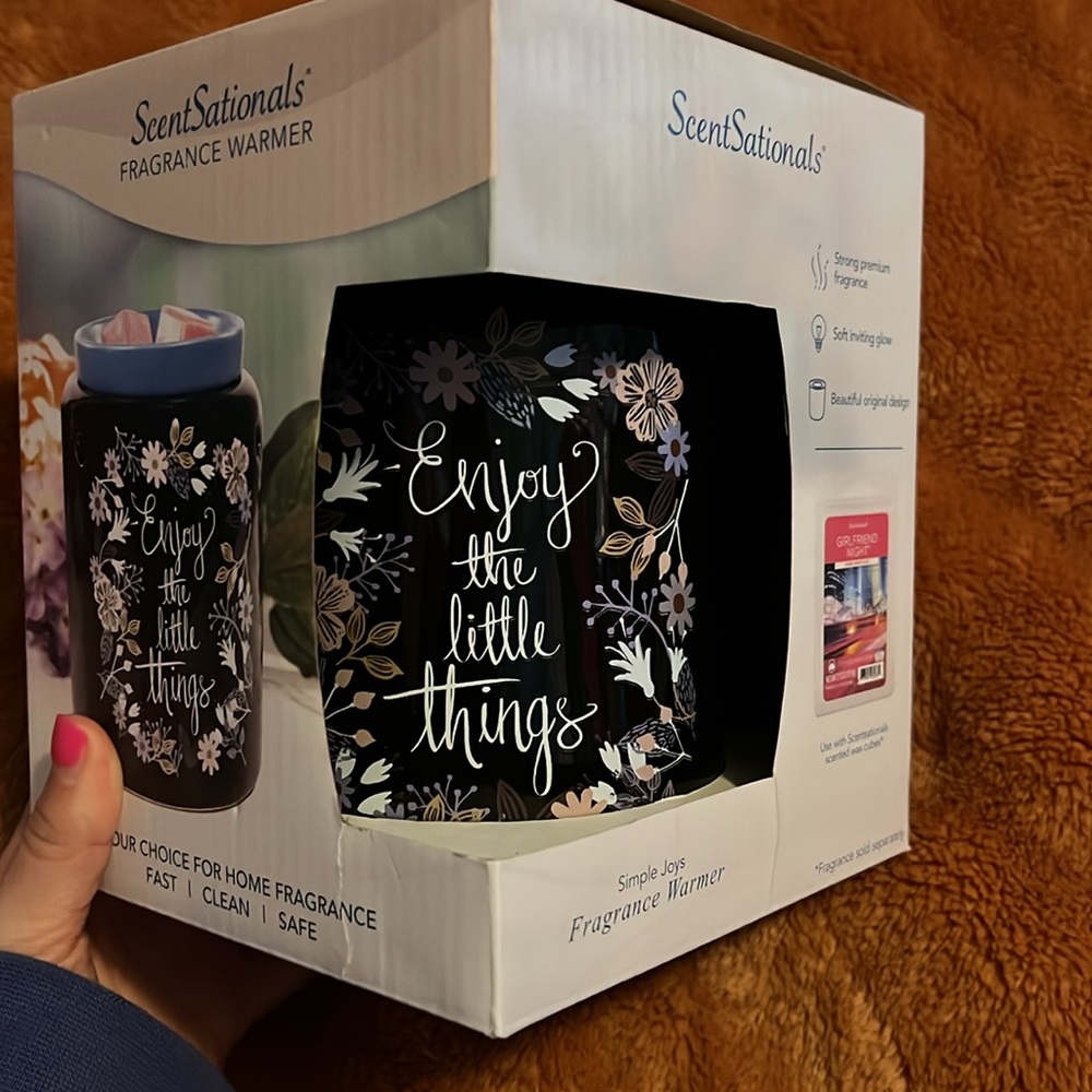 ScentSationals Fragrance Warmer + Wax Melts